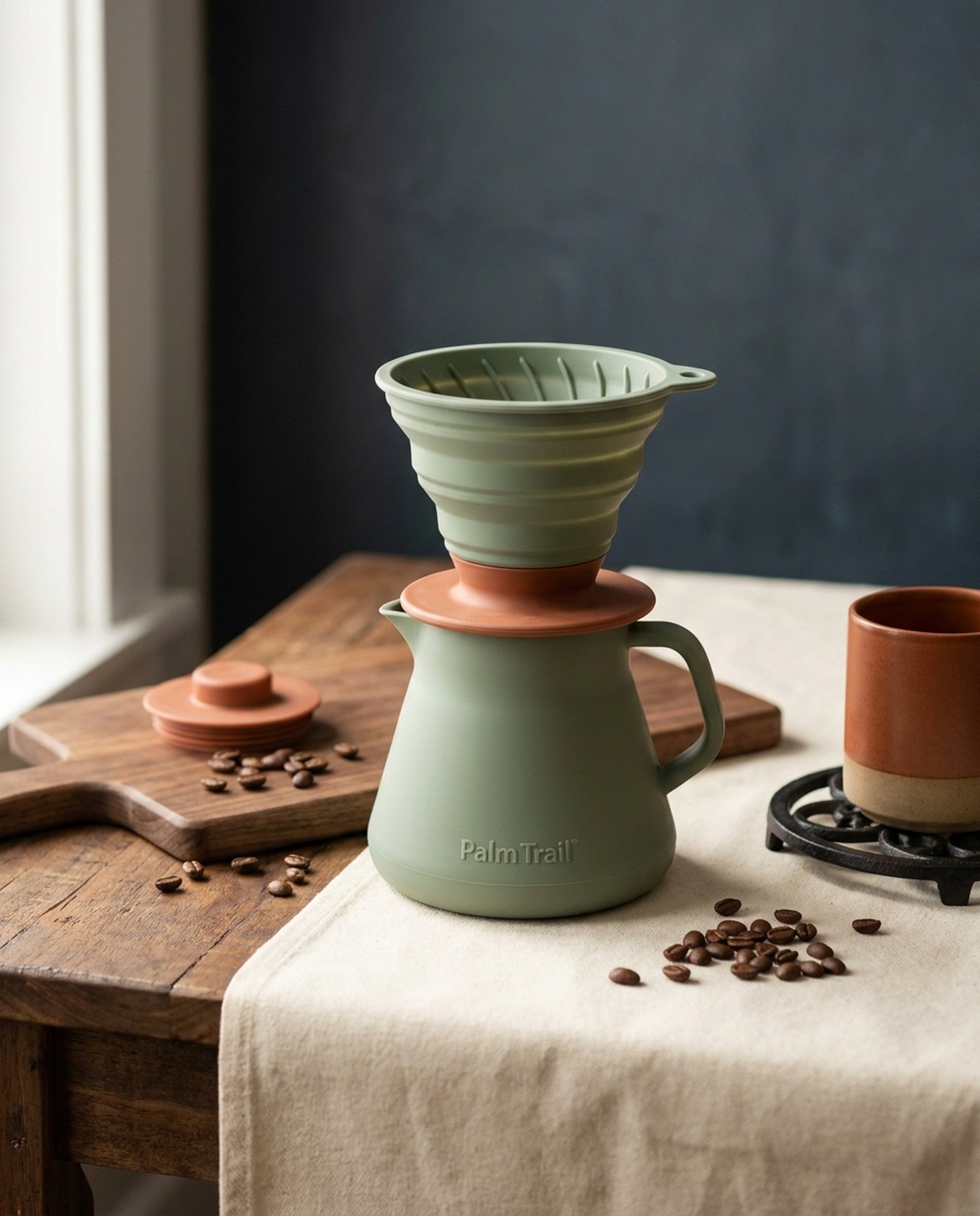 Titanium Dripper Pour-Over Coffee Kit