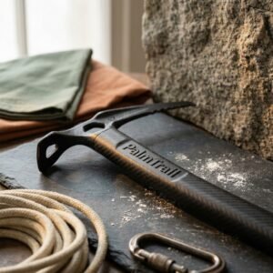 Titanium Locking Carabiner — 28kN