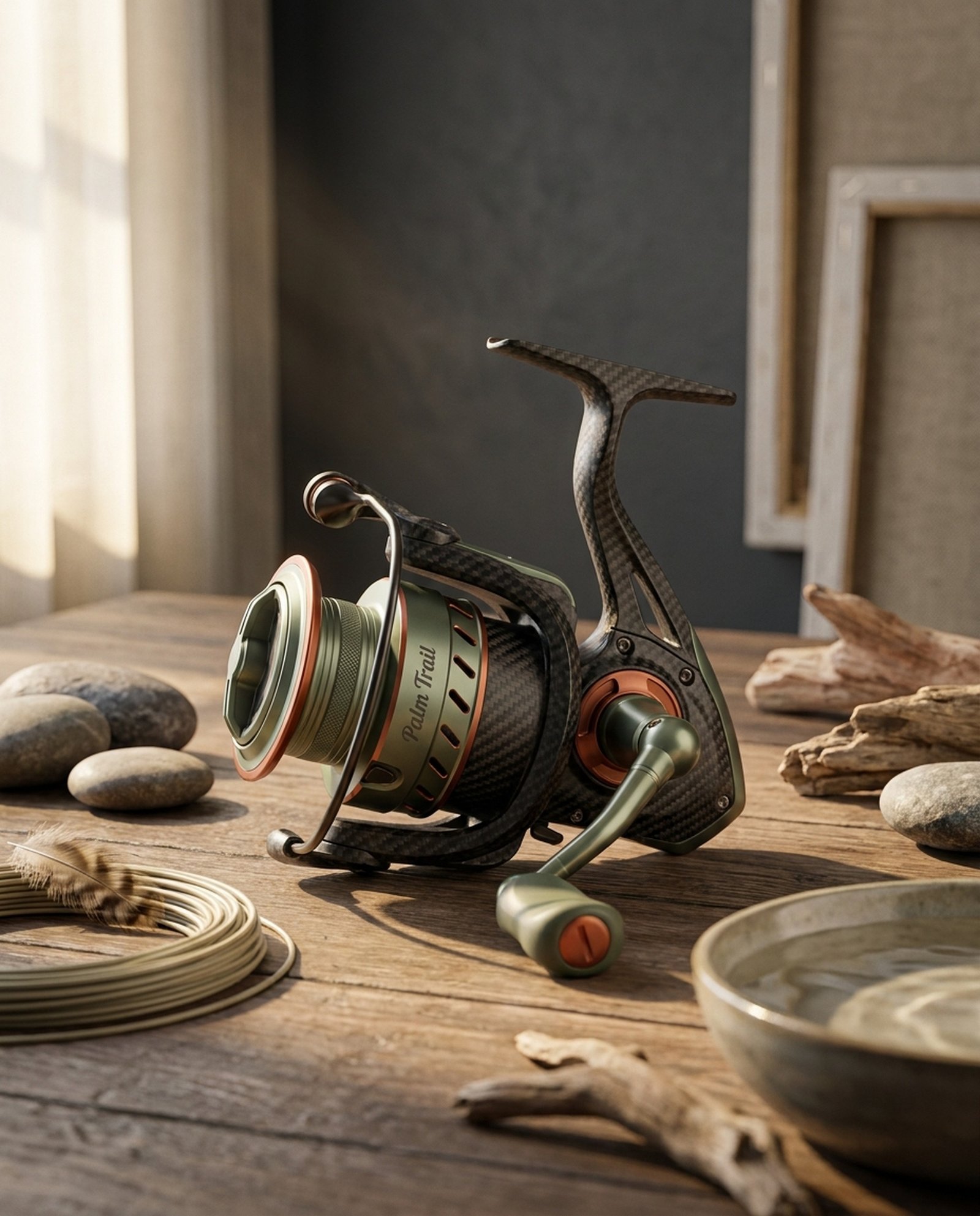 Machined Aluminum Spinning Reel — 8 Series