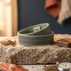 Reflective Weave Race Number Belt